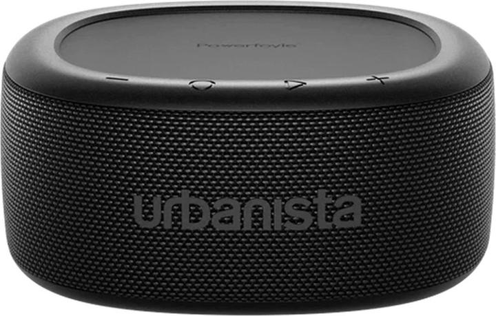 Produktbild Urbanista Malibu Midnight Black Tragbarer Bluetooth Lautsprecher mit Solarzelle (24 h, Akkubetrieb)