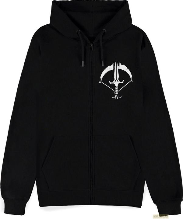 Difuzed Diablo IV Kapuzenjacke Rouge Sigil Grösse M (M)