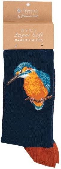 Produktbild Wrendale Design Männersocken - 'The Kingfisher' Eisvogel (40 - 44)