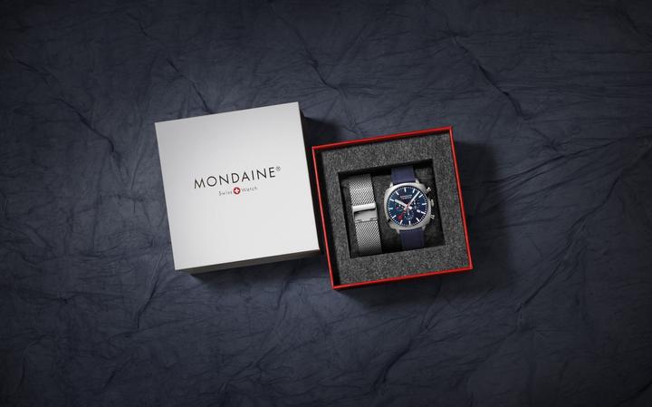 Image du produit Mondaine Grand Cushion (Chronographe, 41 mm)