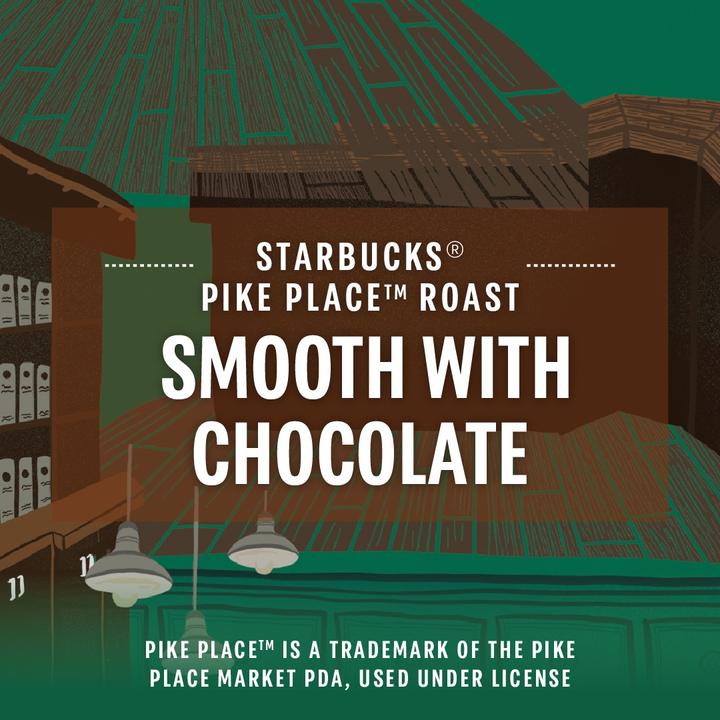 Image du produit Starbucks Pike Place Roast by Nespresso Medium Roasts (10 x Port.)