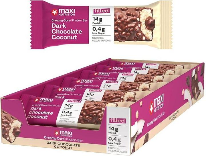 Produktbild Maxi Nutrition Creamy Core Bar Dark Coconut (Schokolade, Kokosnuss, 1 Stk., 45 g)
