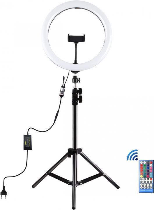 Puluz PKT3050EU Luce video selfie RGB 30 cm (Anello di luce)