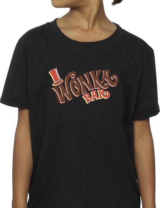 Image du produit Willy Wonka & the Chocolate Factory - T-shirt BAR LOGO - Fille (104)