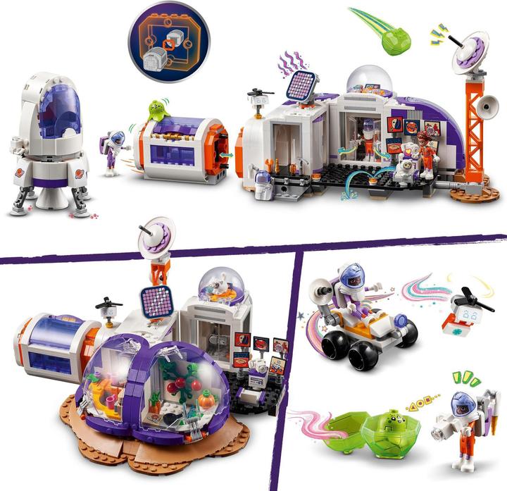 Immagine prodotto LEGO 42605 Base spaziale su Marte con razzo (42605, LEGO Friends)