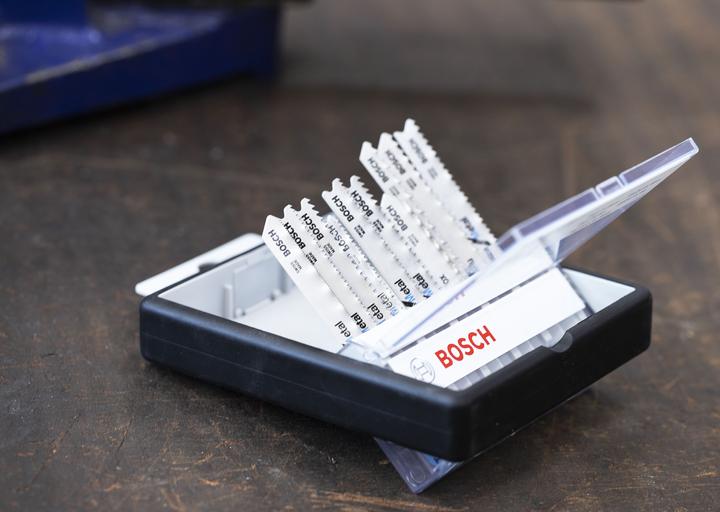 Produktbild Bosch Professional Zubehör 10-tlg. Stichsägeblatt-Set Metal, Robust Line, T-Schaft