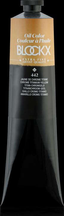 Productafbeelding BlockX Extra fijne olieverf (Titaanchroom geel, 200 ml)