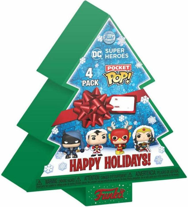 Produktbild Funko Pocket Pop! Marvel - Tree Holiday Box 4-Pack