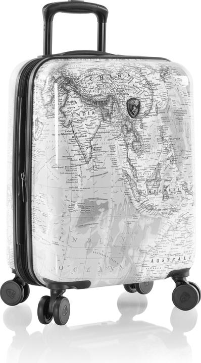 Immagine prodotto Heys Journey Fashion Spinner -matkalaukku, mustavalkoinen kartta (49 l, Bagaglio a mano (fino a 50 litri))
