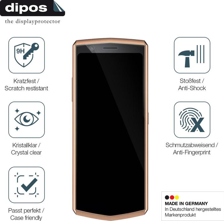 Image du produit Dipos Anti-Shock Film de Protection d’écran (1 pièce(s), Cubot Pocket 3)