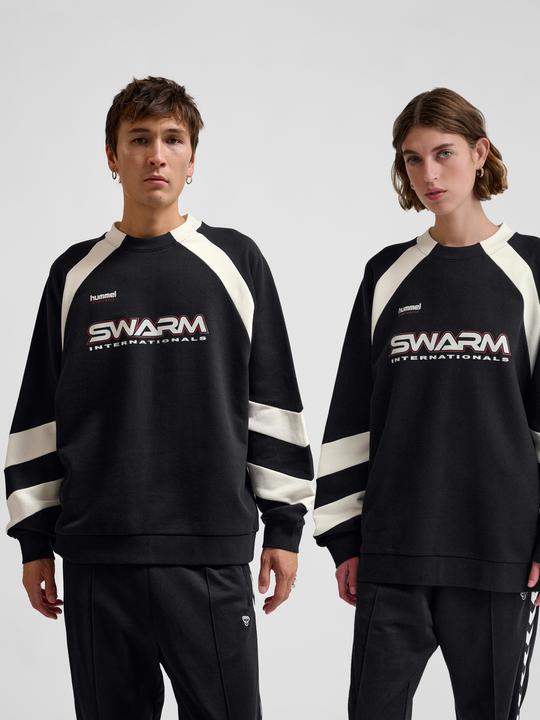 Actual product image hummel Hmloversized Crew Sportswear Swarm (S)