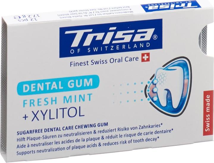 Actual product image Trisa The Fresh Mint (12 pcs., 24 g)