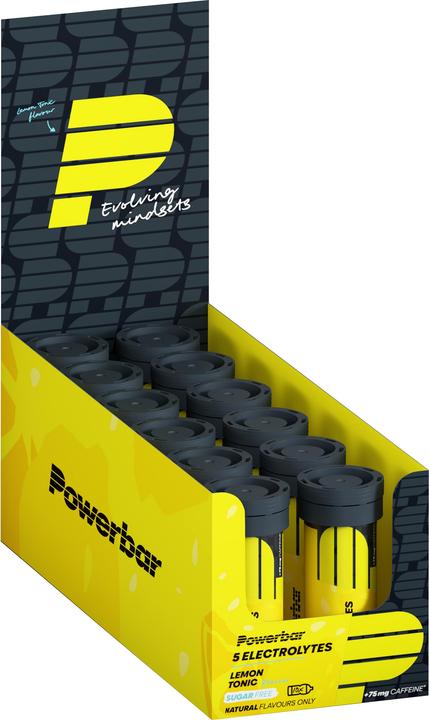 Produktbild Powerbar 5 Electrolytes (Zitrone, Koffein, 12 Stk., 504 g)