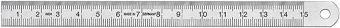 Vogel Stahlmassstab (150 mm)