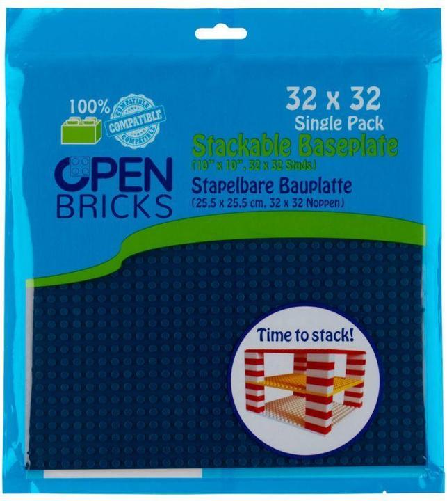 Produktbild Open Bricks Baseplate 32x32 lgy | OB-P32GY1