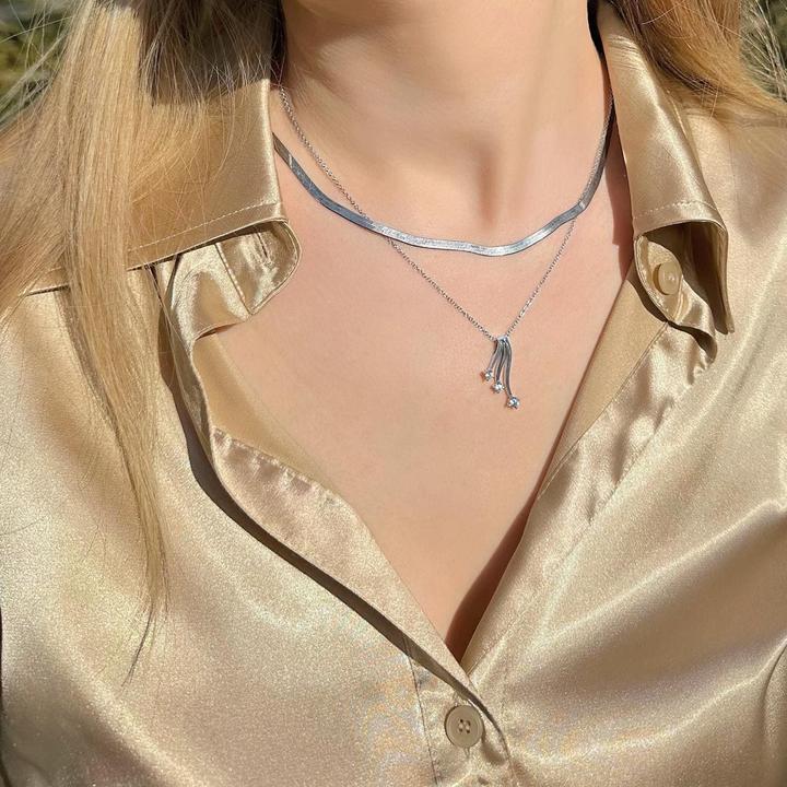 Immagine prodotto Candy Collana Livello, argento 925 (Argento 925, 42 - 45 cm)