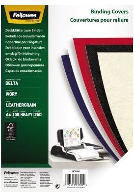Immagine prodotto Fellowes Fodera Delta con struttura in pelle, avorio