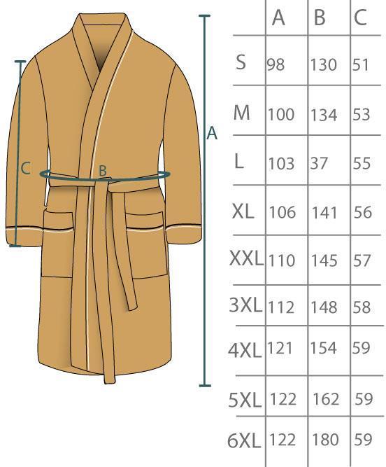 Actual product image Normani Mens Waffle Piqué Bali Dressing Gown (5XL)