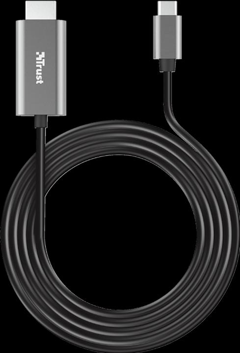 Image du produit Trust Câble de connexion USB-C (1x USB-C™ mâle (1.80 m, USB Type C, HDMI)