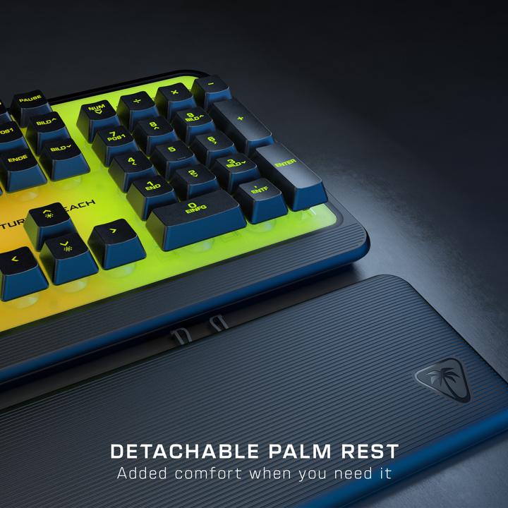 Actual product image Turtle Beach TURTLE B. Magma RGB Membrane Keyboard TBK100402 CH-Layout (CH, Cable)