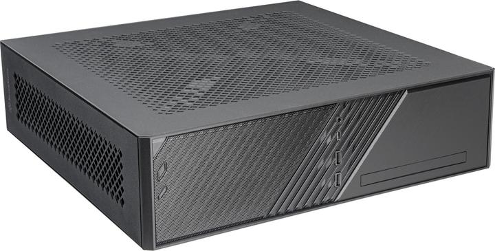 Actual product image Silverstone SST-ML12B Milo Slim HTPC Slim & compact Mini-ITX Computer Case (Mini-ITX)