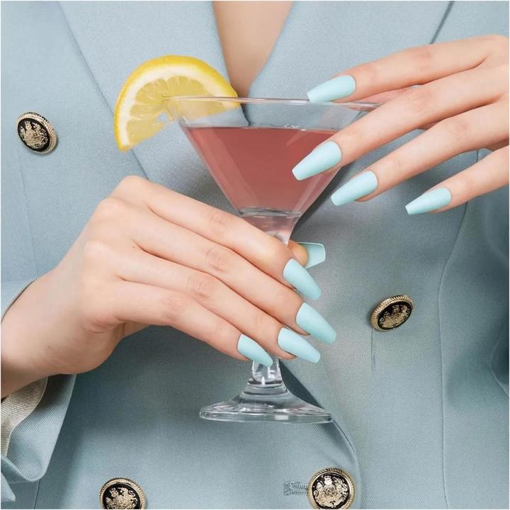 Produktbild KISS Nails - Gel Fantasy Sculpted Nails Back It Up (Kunstnägel, Braun)
