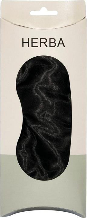 Produktbild Herba Schlafmaske 21x9cm schwarz (Schlafmaske)