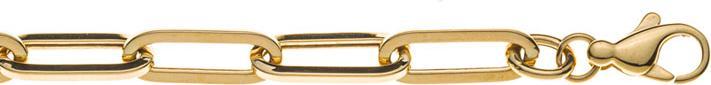 Image du produit Natsumi Schmuck Collier en or jaune 9K/375 Ancre ovale, 45cm (750/18 K Or jaune)