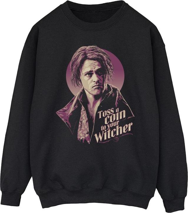 Netflix The Witcher Bard Toss A Coin Sweatshirt (M)