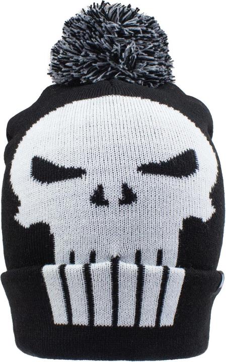 Actual product image The Punisher Skull cap acrylic (One size)