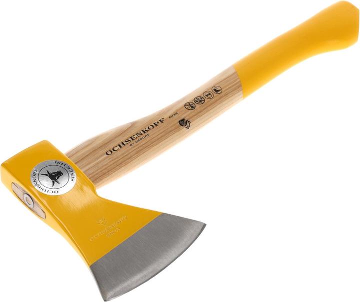Actual product image Ochsenkopf Forestry axe, Polished edge, Robust ash wood, 41 cm, 1.3 kg