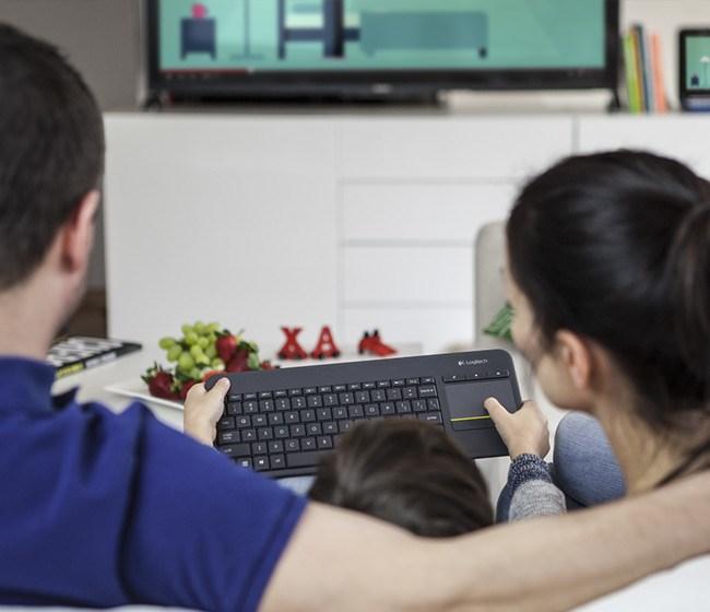 Immagine prodotto Logitech K400 Plus (Ing. Int., Senza fili)