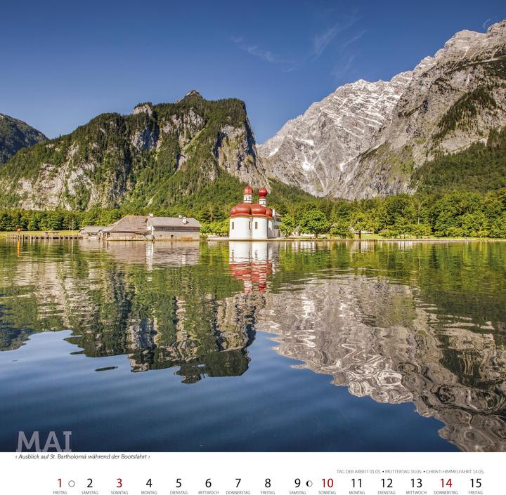 Produktbild Berchtesgadener Bergsteigerkalender 2026 (Deutsch)