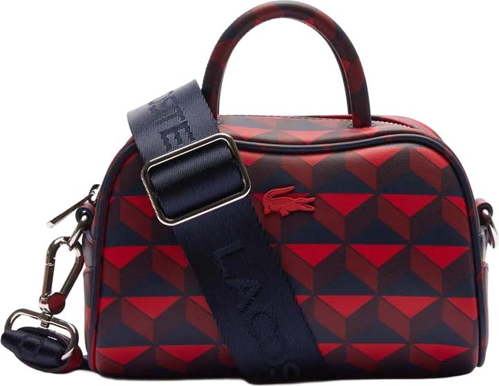 Actual product image Lacoste Womens/Ladies Lora Mini Cow Leather Crossbody Bag