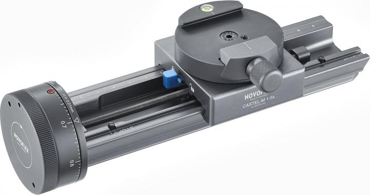 Image du produit Novoflex Castel M Chariot de réglage avec molette de mise au point (Traîneaux)