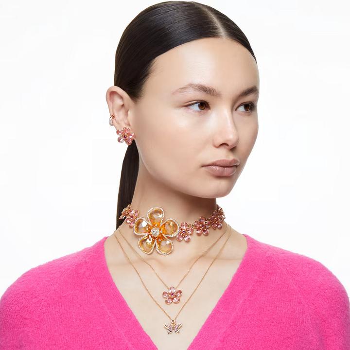 Immagine prodotto Swarovski Collana Idyllia Butterfly Oro (Metallo Swarovski, 46 - 51 cm)