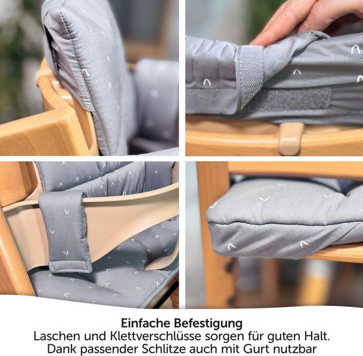Actual product image La Loona LaLoona seat reducer for highchairs Seat cushion / highchair pad for Stokke Tripp Trapp