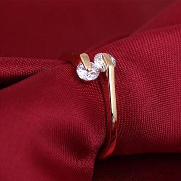 Produktbild Hermex Gold Ring RGP mit Zirkonia - Gold Gr. 60 (60)