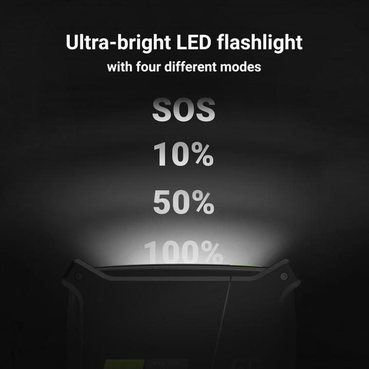 Produktbild GreenCell Ladegerät und Starthilfe Powerbank (16000 mAh, 80 W, 59.20 Wh)