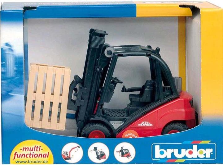 Actual product image Bruder Linde forklift truck