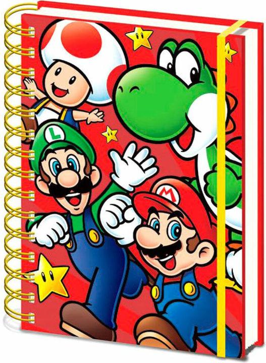 Actual product image Pyramid Super Mario: Run A5 Notebook (A5)