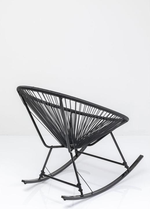 Produktbild Kare Design Schaukelstuhl Acapulco Schwarz