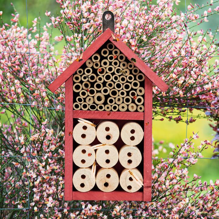 Immagine prodotto Relaxdays Casetta per Api da Assemblare, DIY (Merletti, Api, Coccinelle)