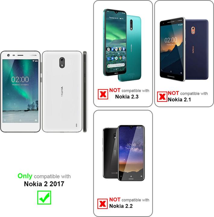 Actual product image Cadorabo TPU Candy Cover (Nokia 2)