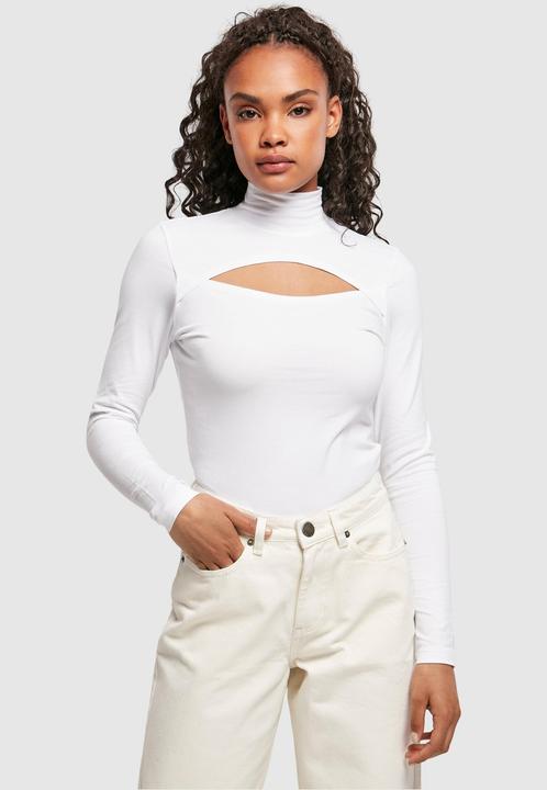 Image du produit Urban Classics Manches longues à col roulé avec découpes pour femmes (4XL)