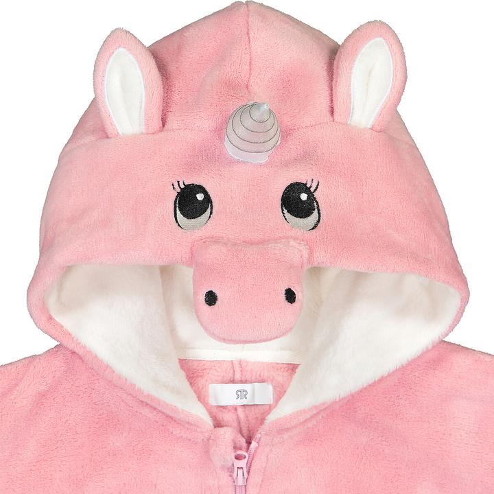 Produktbild La Redoute Collections Fleece-Overall mit Einhornkapuze (94)