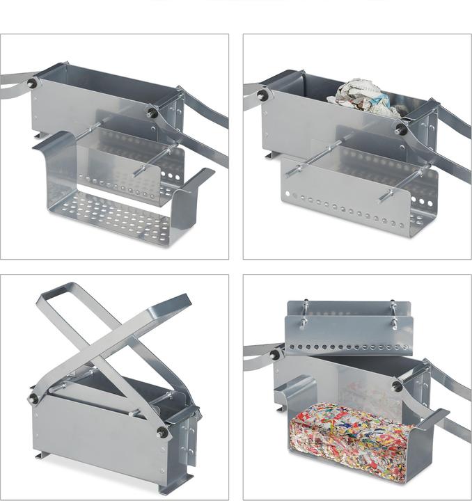 Produktbild Relaxdays Papierbrikettpresse