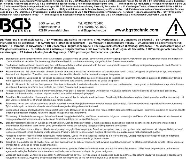 Produktbild BGS Bremskolben-Rückstell-Werkzeug mit Ratschenfunktion (Hinterradbremse, Bremsset)