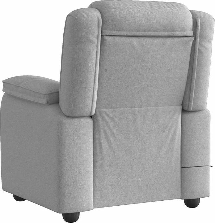 Produktbild VidaXL Massagesessel Wolkengrau Stoff Massage TV-Sessel