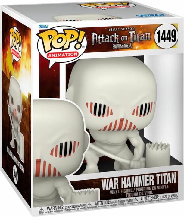 Immagine prodotto Funko Figurina di Attack on Titan oversize POP! Vinyl War Hammer Titan 15 cm